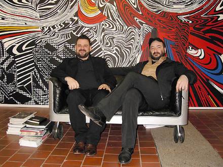 George Vamvakidis and Stathis Panagoulis of The Breeder Athens