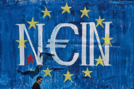 Greece Bailout Graffiti Nein