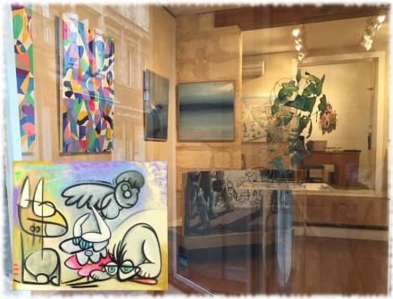art gallery galerie remparts bordeaux france exhibition eric bourdon