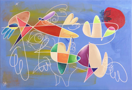 beware of invisible dog painter eric bourdon