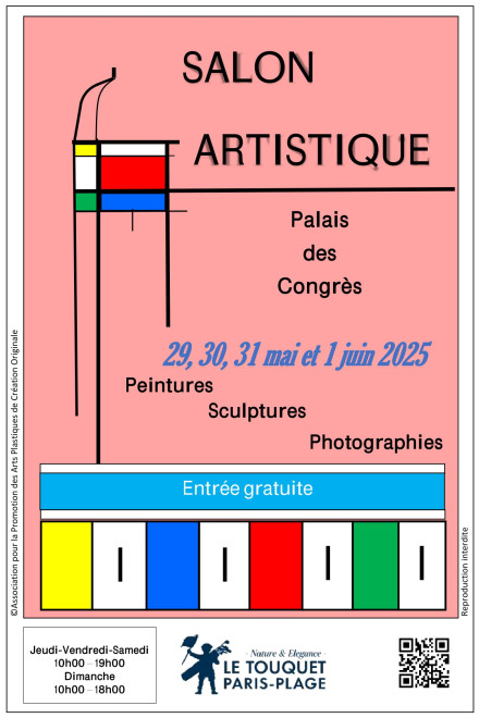 poster exhibition apapco 2025 le touquet eric bourdon