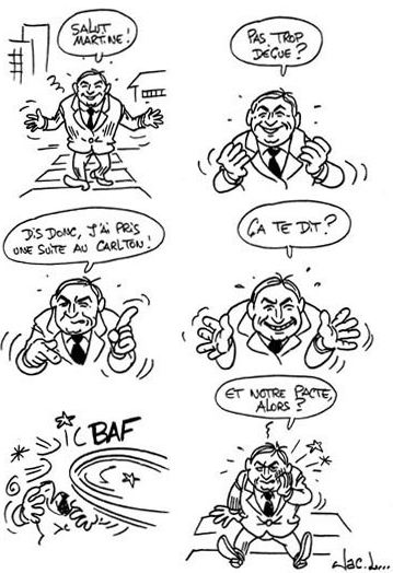 DSK Carlton Martine Aubry