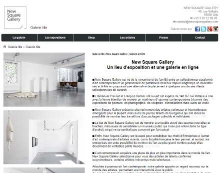 galerie new square eric bourdon