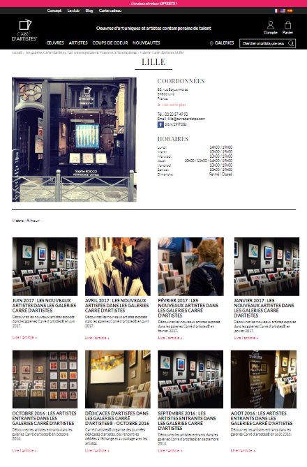 galerie carré d'artistes eric bourdon