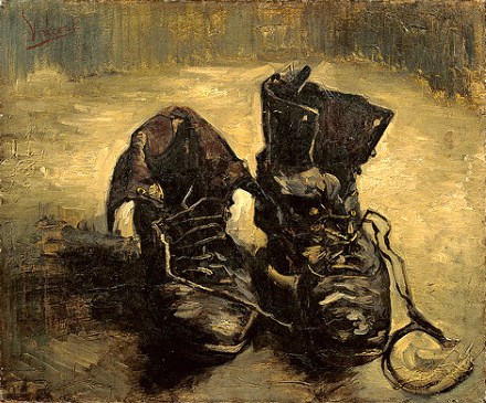 Vincent van Gogh Vieux souliers aux lacets