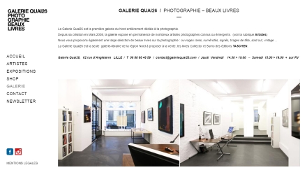 galerie quai26 lille eric bourdon