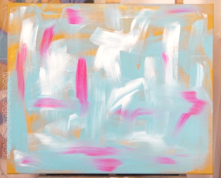 toile abstraite de fond eric bourdon