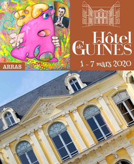 exposition peinture galerie hotel guines arras eric bourdon