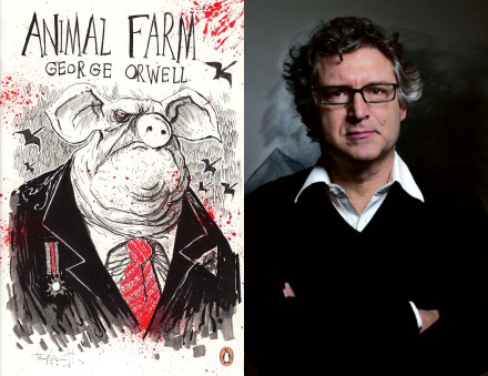 front populaire cochon napoléon ferme animaux george orwell michel onfray