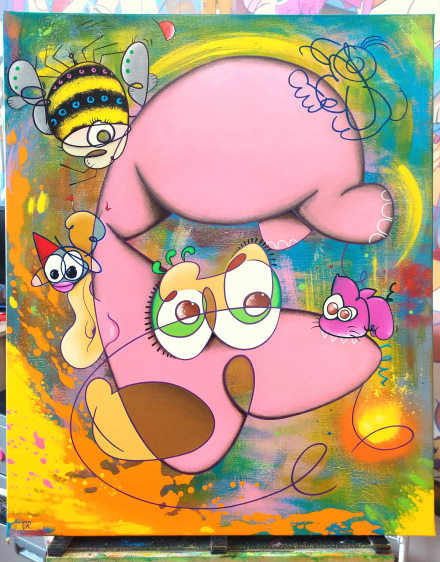 tournouille zoroïde herpinacée ornupitale peinture eric bourdon