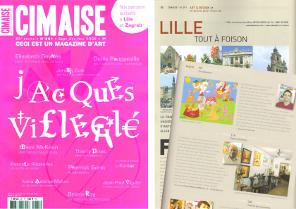 Eric Bourdon, Galerie Schèmes, Lille, Magazine d'art CIMAISE