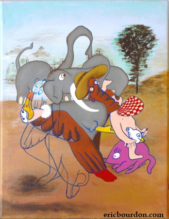 freud éléphant eric bourdon