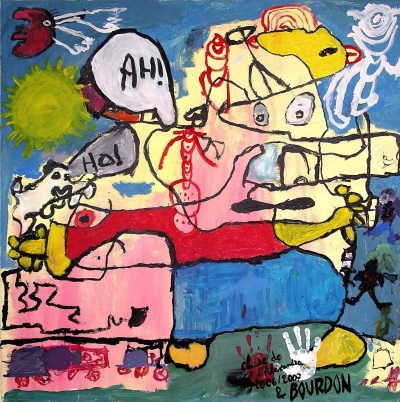 peinture enfants ecole roubaix eric bourdon