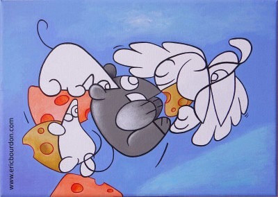 rat oiseau fromage ciel eric bourdon