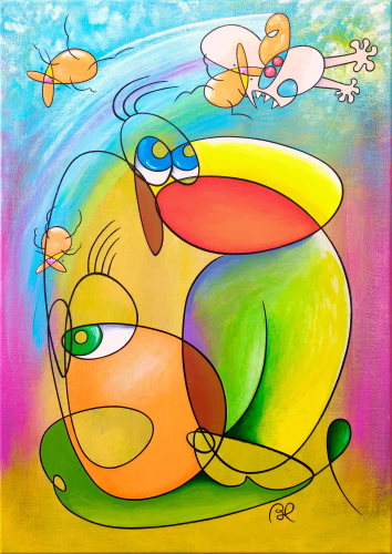 redingote pape hautot sur mer peintre eric bourdon