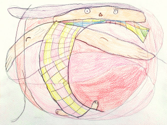 sourire arc-en-ciel eric bourdon atelier gribouillage créatif lesquin 2021
