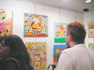 vernissage galerie schèmes lille 2009 eric bourdon