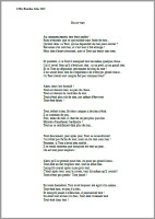 All and nothing Text of free poetry Eric Bourdon Lille 2019