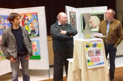 achicourt artists circle vernissage exposition art en liberte eric bourdon