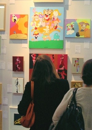 affordable art fair aaf paris 2010 eric bourdon