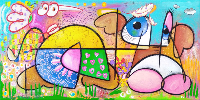 bird loved cow feathers online art gallery eric bourdon