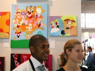 exhibition aaf art fair paris 2010 eric bourdon