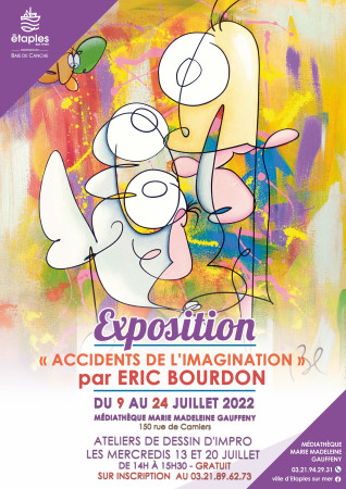 exhibition accidents imagination etaples sur mer painter eric bourdon