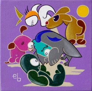 Peets' - Painting gallery Eric Bourdon