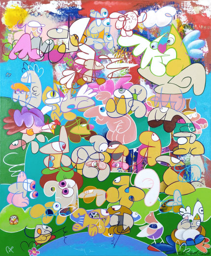 self-portrait artwork artist painter eric bourdon