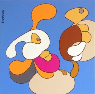 Thaïo ! - Acrylic painting by Eric Bourdon