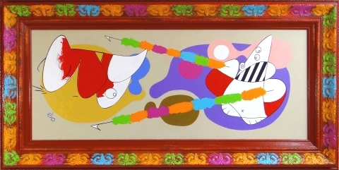 Toro - Bull - Painting by Eric Bourdon