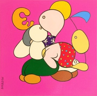 Under the moonlight - Acrylic painting by Eric Bourdon