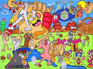 XEOZ - Acrylic painting gallery Eric Bourdon