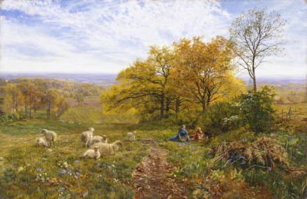 springtime 1865 george vicat cole painter